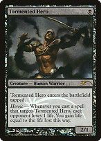 Magic the Gathering Card - Tormented Hero - MTG Circle