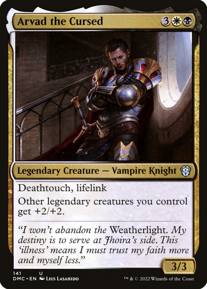 Magic the Gathering Card - Arvad the Cursed - MTG Circle