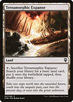 Magic the Gathering Card - Terramorphic Expanse - MTG Circle