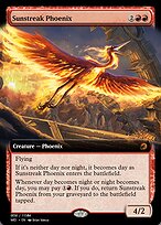 Magic the Gathering Card - Sunstreak Phoenix - MTG Circle