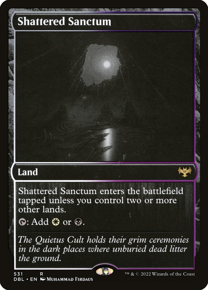 Magic the Gathering Card - Shattered Sanctum - MTG Circle