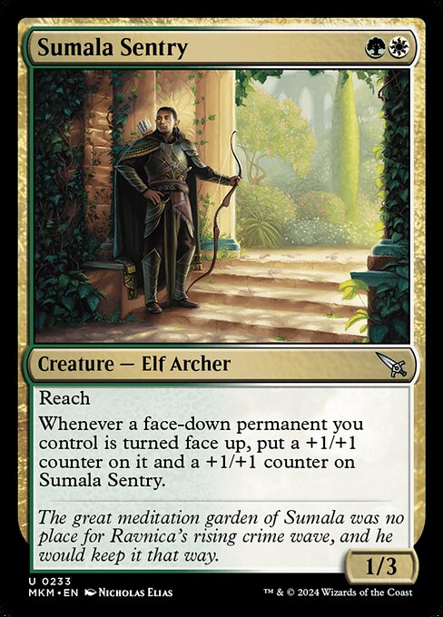 Magic the Gathering Card - Sumala Sentry - MTG Circle