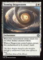 Magic the Gathering Card - Teeming Dragonstorm - MTG Circle
