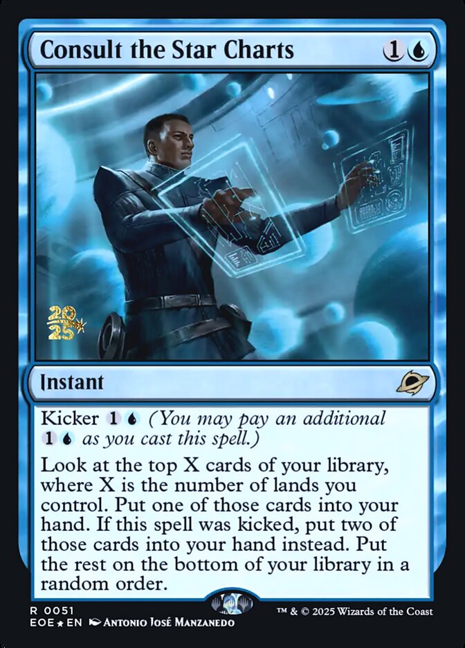 Magic the Gathering Card - Consult the Star Charts - MTG Circle