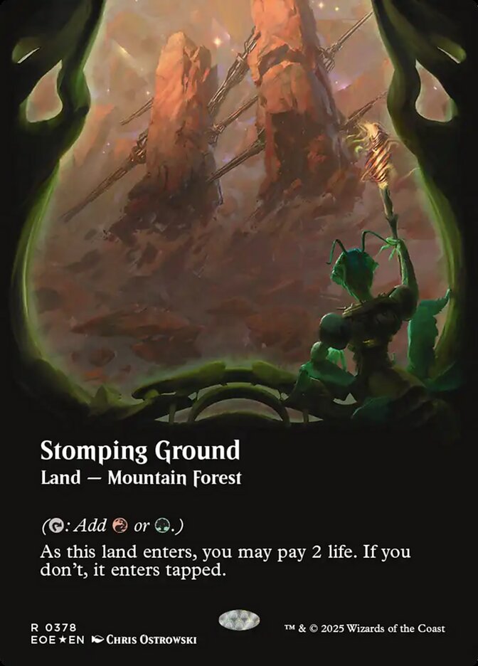 Magic the Gathering Card - Stomping Ground - MTG Circle