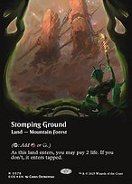 Magic the Gathering Card - Stomping Ground - MTG Circle