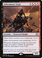 Magic the Gathering Card - Ashenmoor Liege - MTG Circle