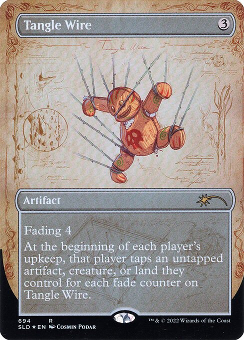 Magic the Gathering Card - Tangle Wire - MTG Circle