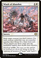 Magic the Gathering Card - Winds of Abandon - MTG Circle