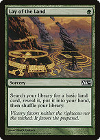 Magic the Gathering Card - Lay of the Land - MTG Circle