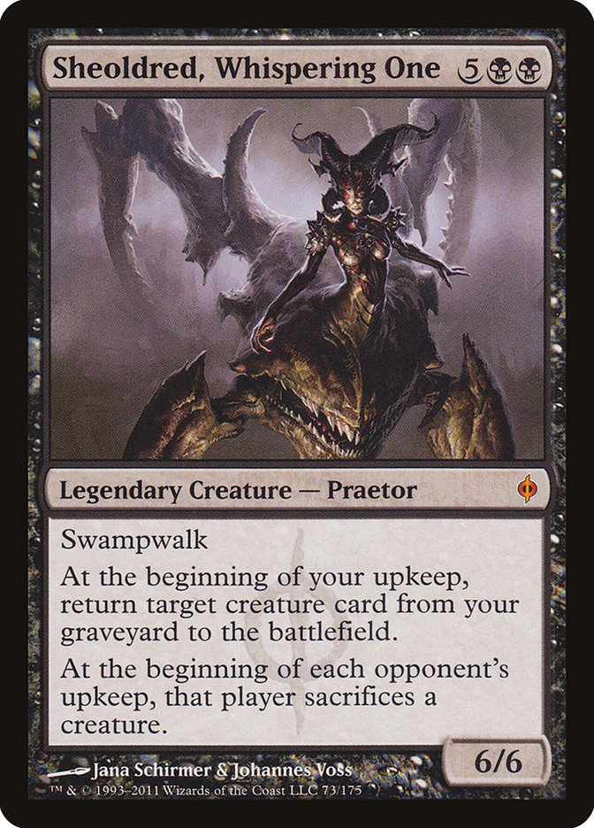 Magic the Gathering Card - Sheoldred, Whispering One - MTG Circle