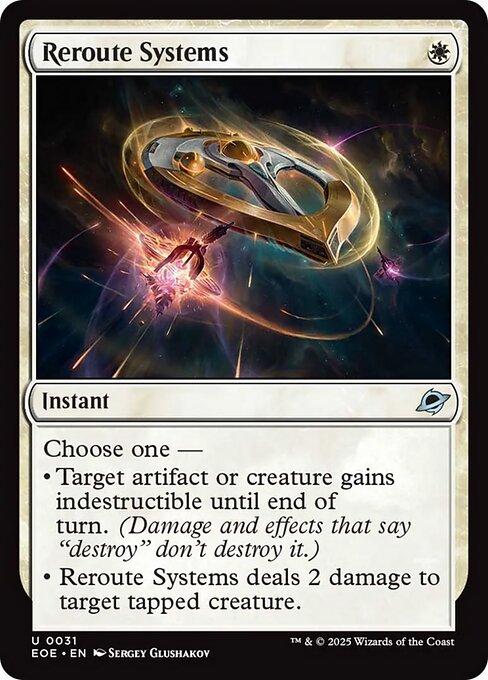 Magic the Gathering Card - Reroute Systems - MTG Circle