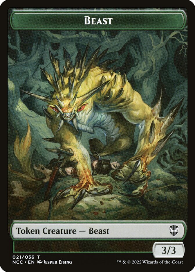 Magic the Gathering Card - Beast - MTG Circle