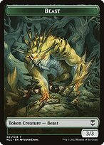 Magic the Gathering Card - Beast - MTG Circle