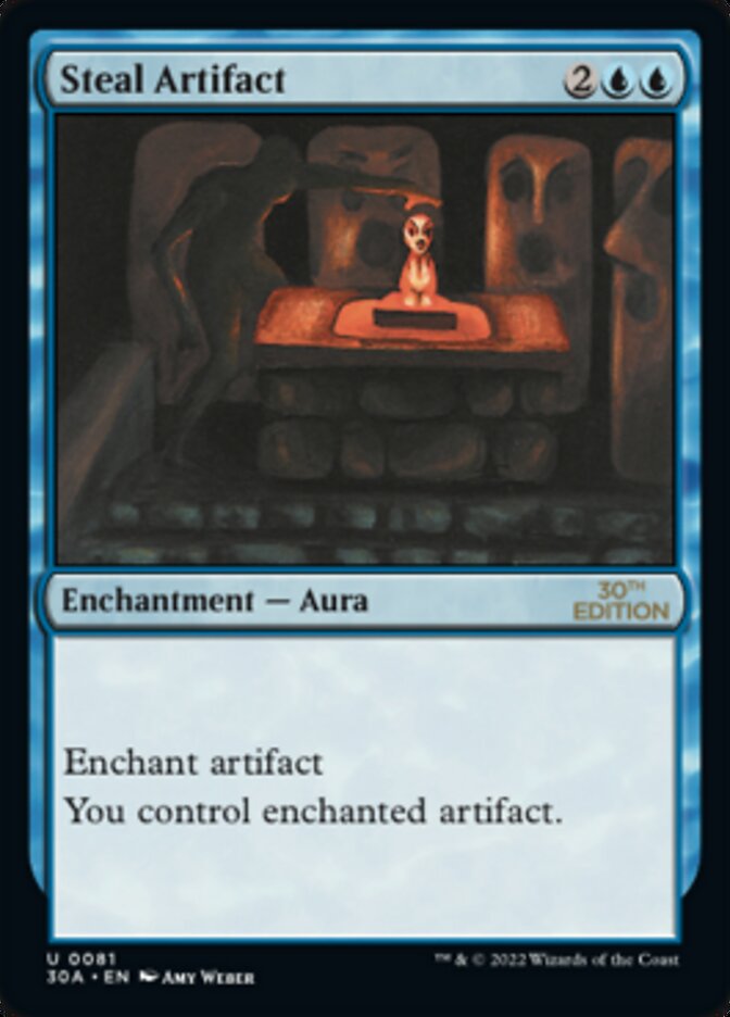 Magic the Gathering Card - Steal Artifact - MTG Circle