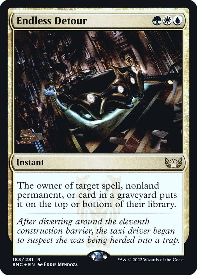 Magic the Gathering Card - Endless Detour - MTG Circle