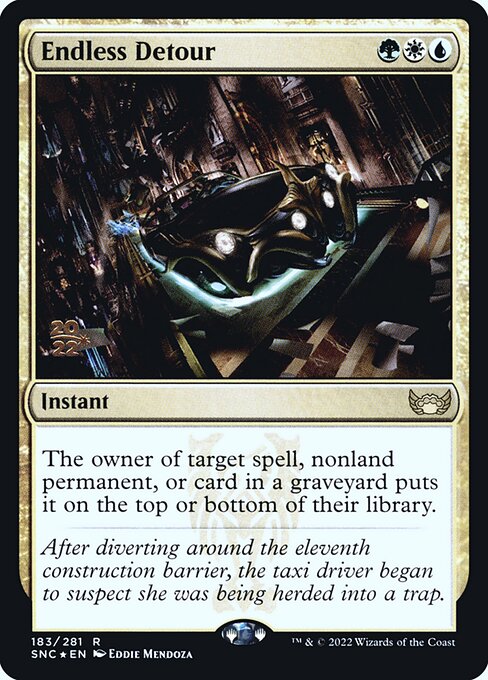 Magic the Gathering Card - Endless Detour - MTG Circle