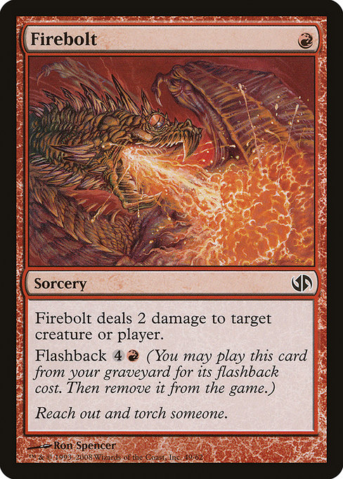 Magic the Gathering Card - Firebolt - MTG Circle