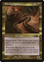 Magic the Gathering Card - Blazing Specter - MTG Circle