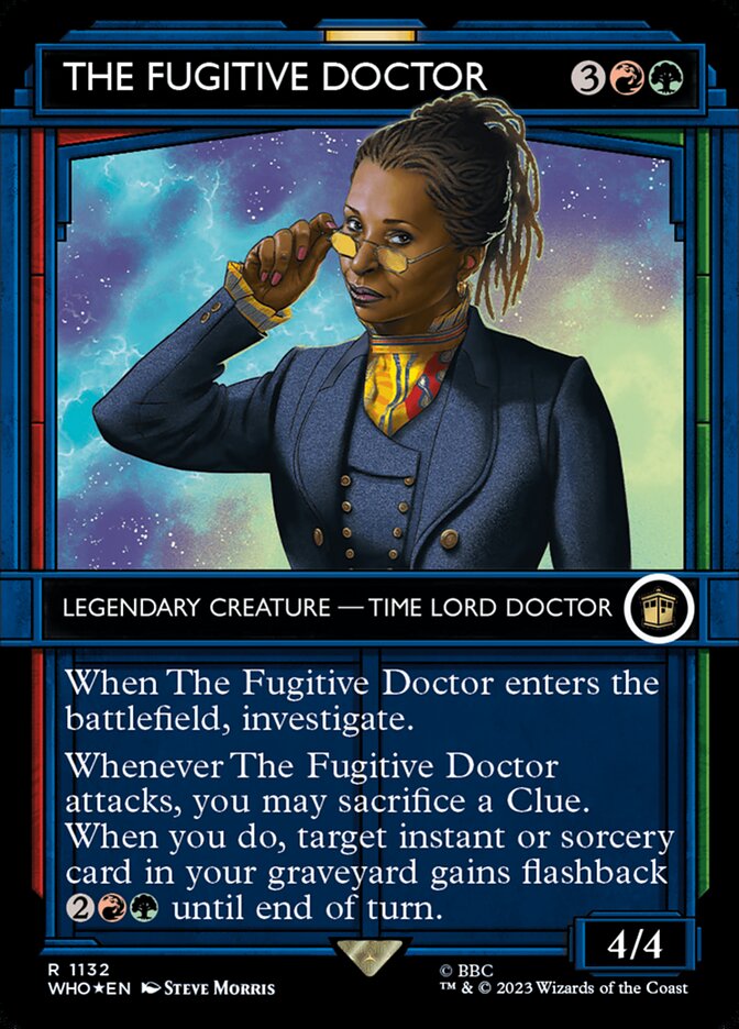 Magic the Gathering Card - The Fugitive Doctor - MTG Circle