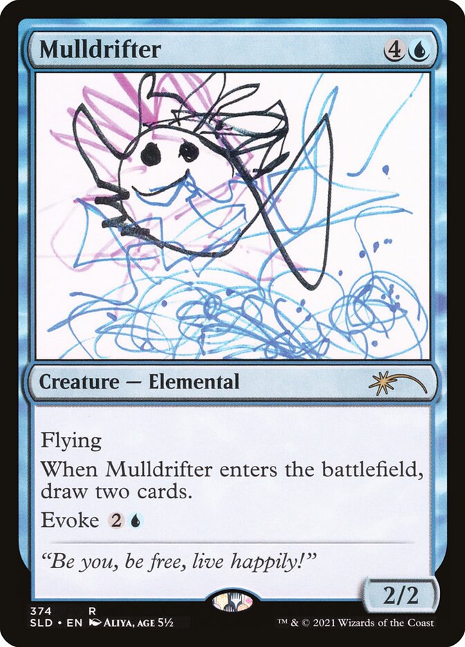 Magic the Gathering Card - Mulldrifter - MTG Circle