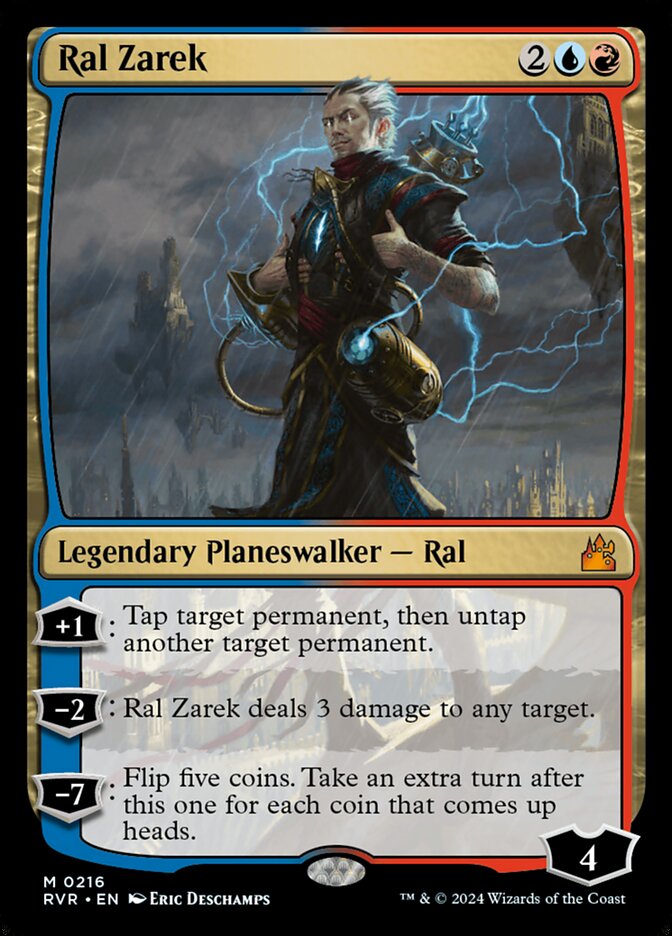 Magic the Gathering Card - Ral Zarek - MTG Circle
