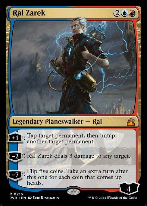 Magic the Gathering Card - Ral Zarek - MTG Circle