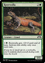 Magic the Gathering Card - Rootwalla - MTG Circle