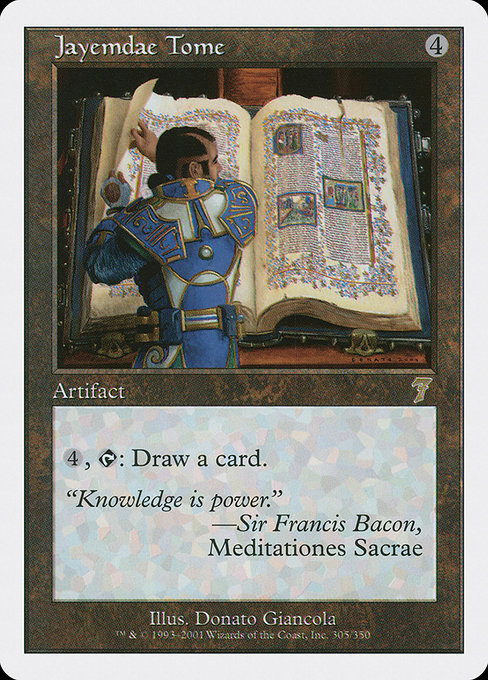 Magic the Gathering Card - Jayemdae Tome - MTG Circle