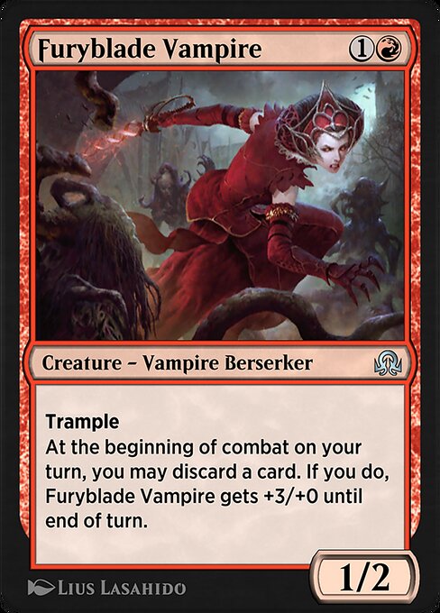 Magic the Gathering Card - Furyblade Vampire - MTG Circle