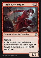 Magic the Gathering Card - Furyblade Vampire - MTG Circle