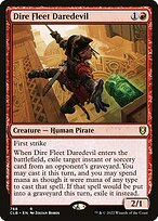 Magic the Gathering Card - Dire Fleet Daredevil - MTG Circle