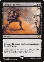 Magic the Gathering Card - Dregs of Sorrow - MTG Circle