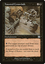 Magic the Gathering Card - Haunted Crossroads - MTG Circle