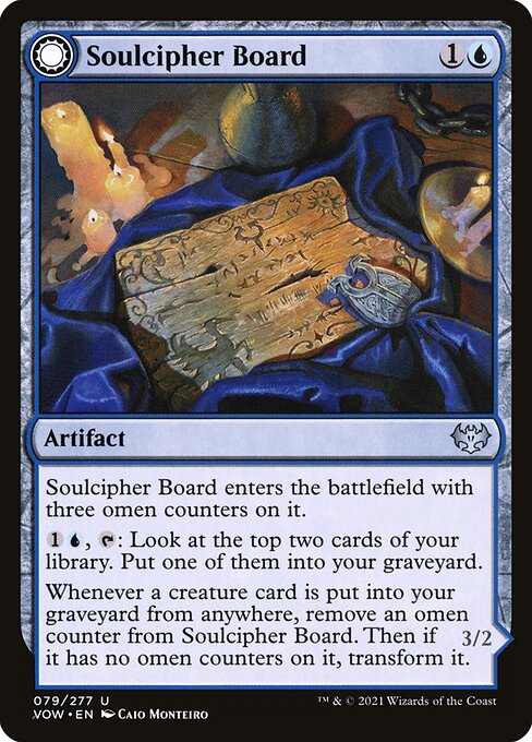 Magic the Gathering Card - Soulcipher Board - MTG Circle