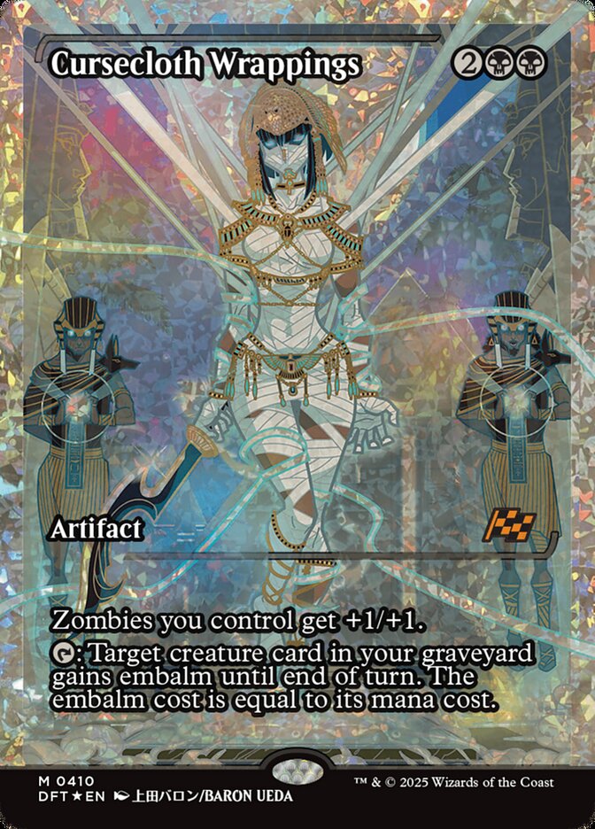 Magic the Gathering Card - Cursecloth Wrappings - MTG Circle