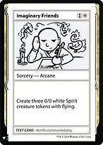 Magic the Gathering Card - Imaginary Friends - MTG Circle