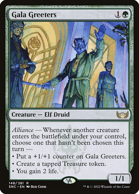 Magic the Gathering Card - Gala Greeters - MTG Circle