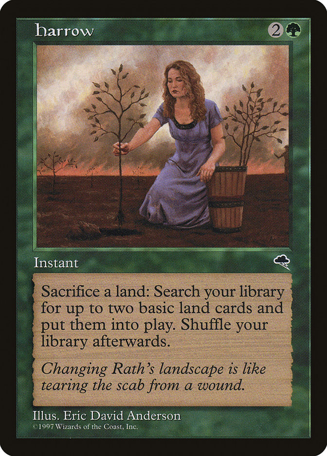 Magic the Gathering Card - Harrow - MTG Circle