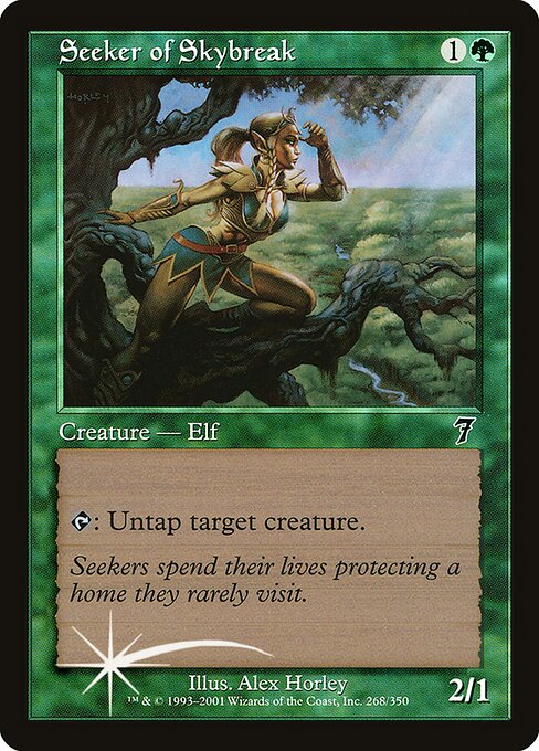Magic the Gathering Card - Seeker of Skybreak - MTG Circle