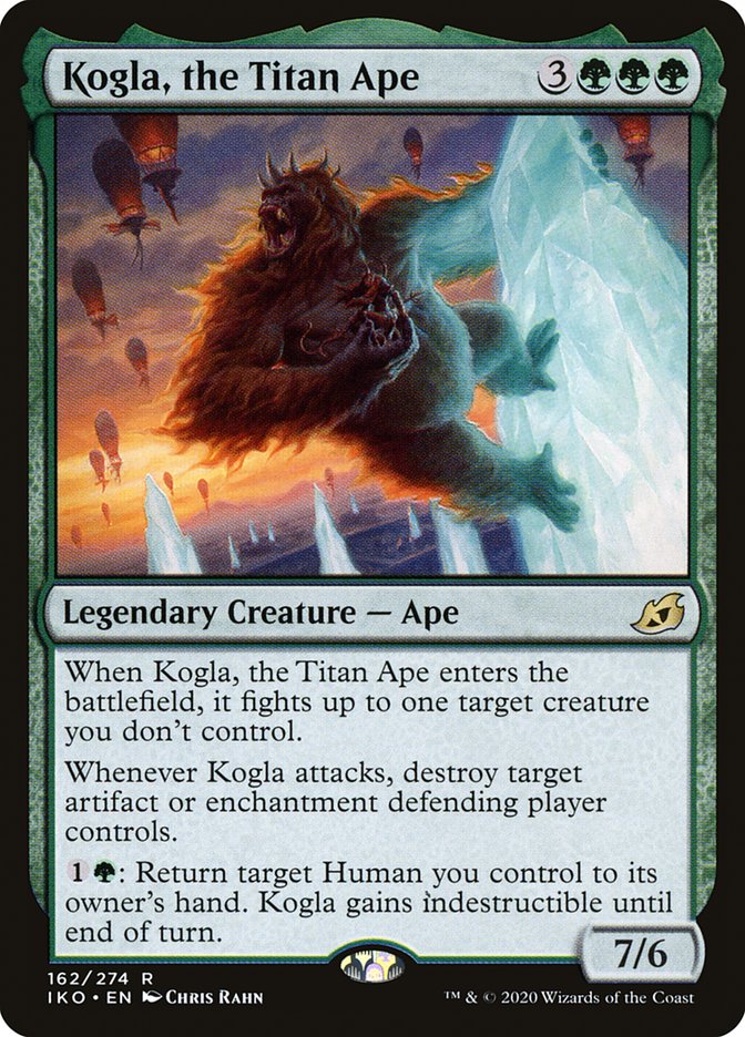 Magic the Gathering Card - Kogla, the Titan Ape - MTG Circle