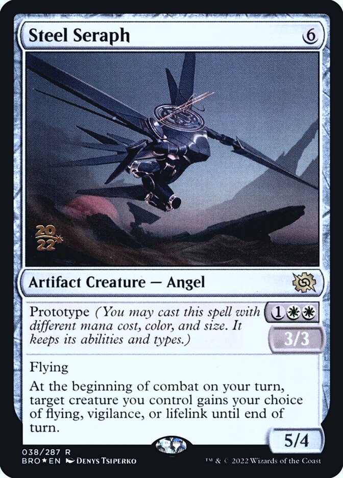 Magic the Gathering Card - Steel Seraph - MTG Circle