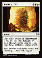 Magic the Gathering Card - Return to Dust - MTG Circle