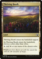 Magic the Gathering Card - Thriving Heath - MTG Circle