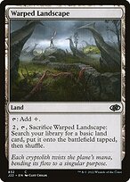Magic the Gathering Card - Warped Landscape - MTG Circle