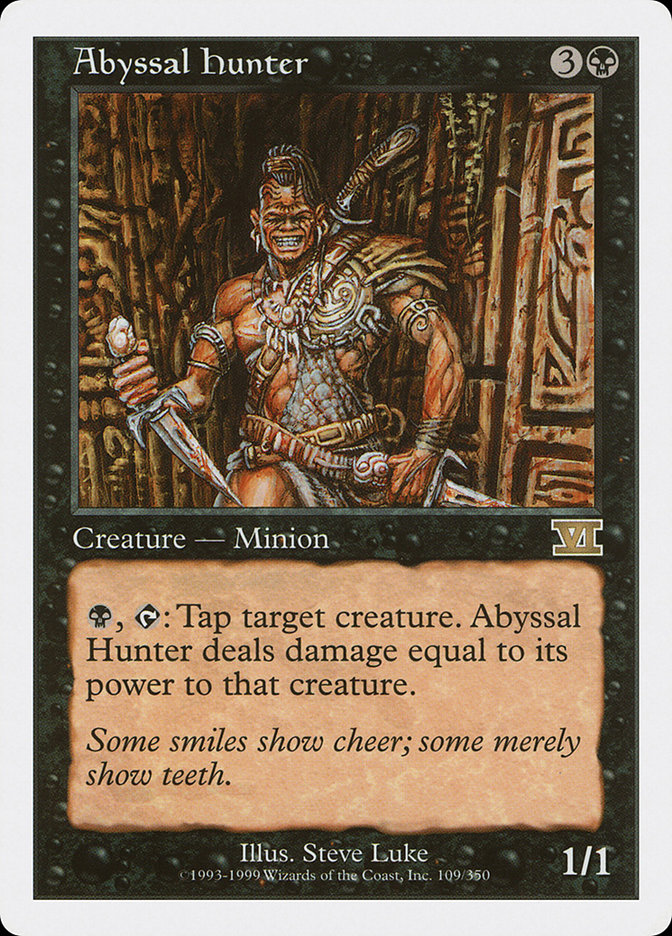 Magic the Gathering Card - Abyssal Hunter - MTG Circle