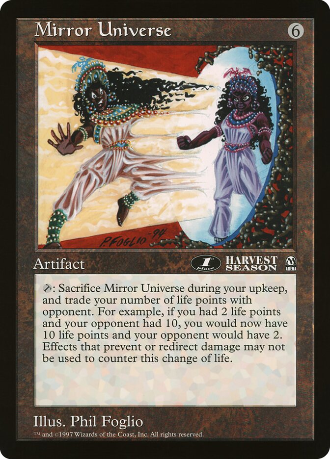 Magic the Gathering Card - Mirror Universe - MTG Circle