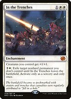 Magic the Gathering Card - In the Trenches - MTG Circle