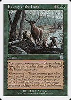 Magic the Gathering Card - Bounty of the Hunt - MTG Circle