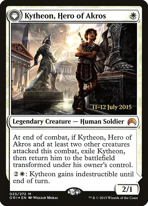 Magic the Gathering Card - Kytheon, Hero of Akros - MTG Circle